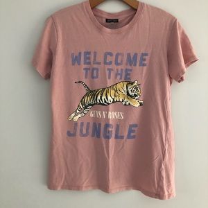 GUNS AND ROSES Graphic Band Tee- COTTON ON- XS